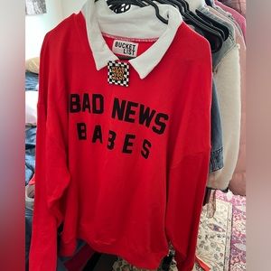 Dressed in LALA Oversized Crewneck Sweater